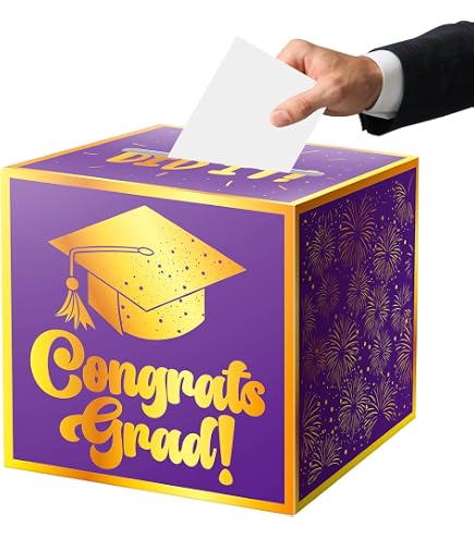 Amazon.com: JWSCYSY Graduation Card Box Holder, Congrats Grad