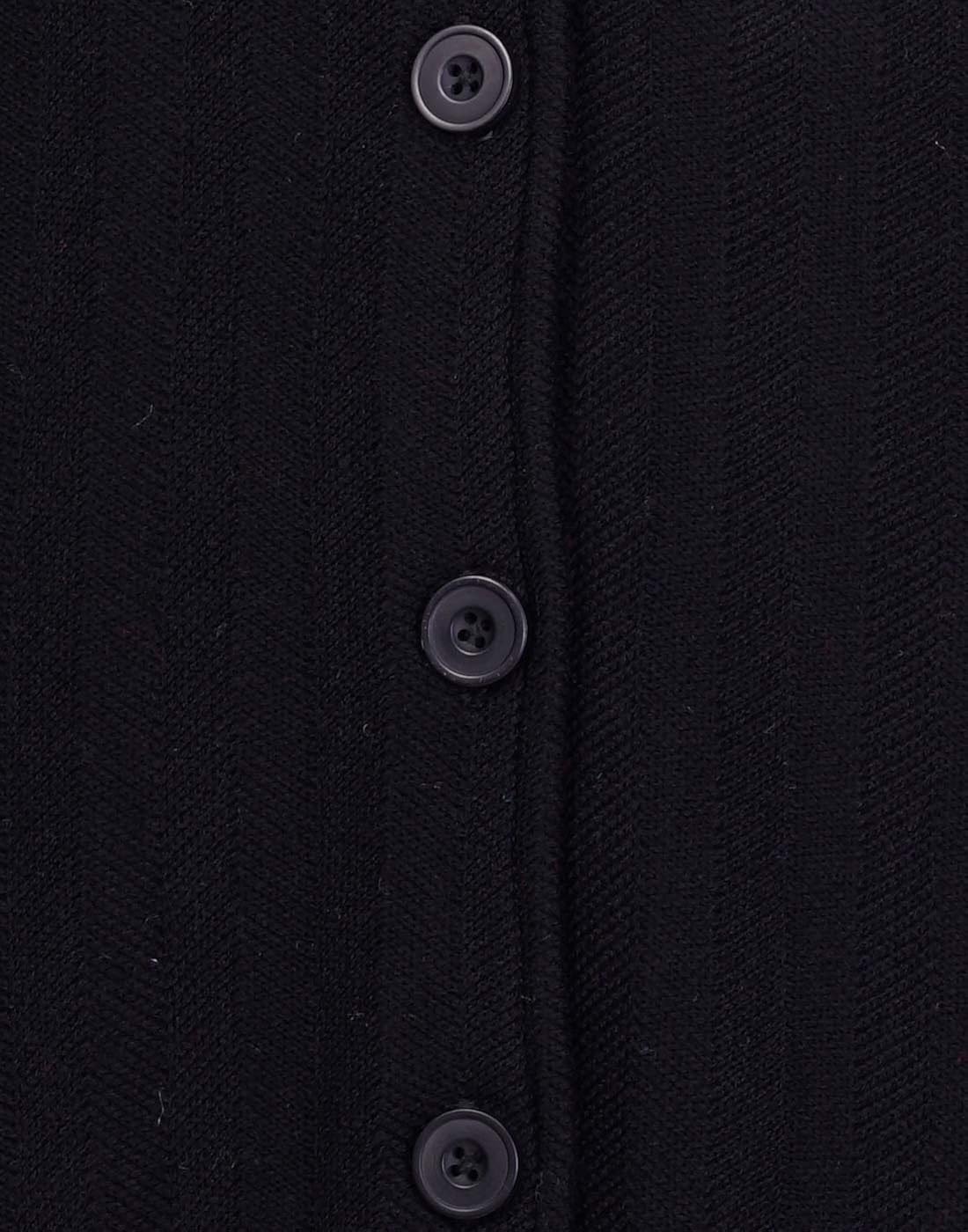 montrex black designer long coat for women