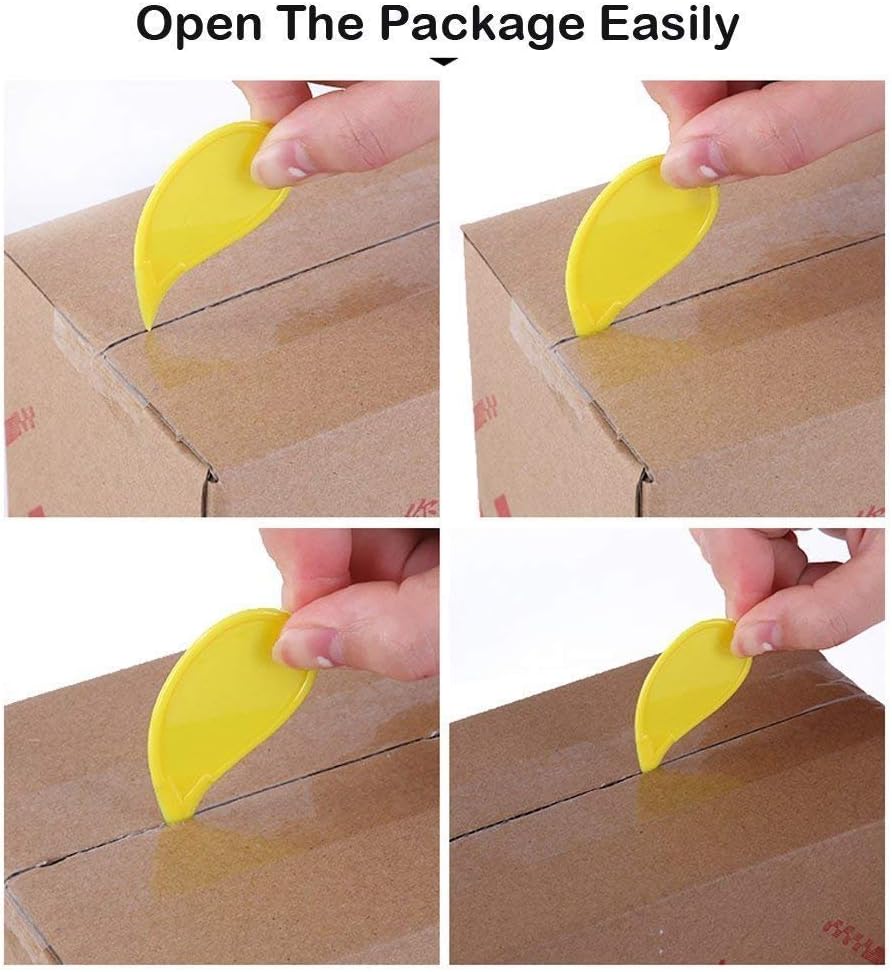 5 PCS Safety Cutter for Opening Package, Random Color, Portable Finger Cutter, Without Damage to The Package and Hands.