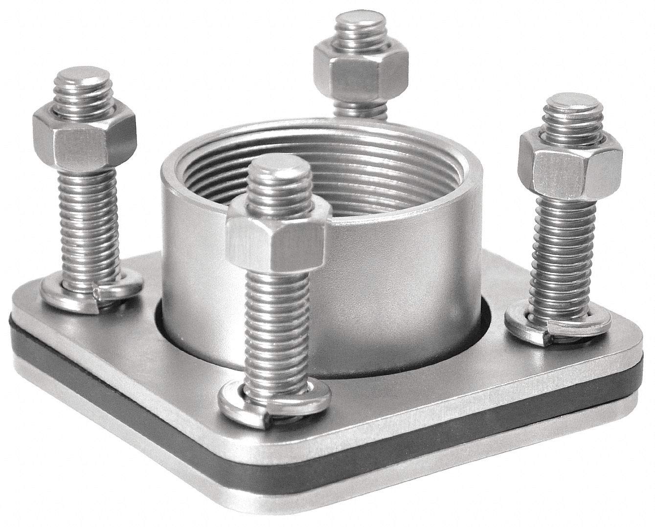 2 in 316 SS Bulkhead Fitting HVAC Blowers