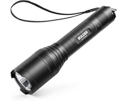 Anker Super Bright Tactical Flashlight, Rechargeable (18650 Battery Included), Zoomable, IP65 Water-Resistant, 900 Lumens CRE