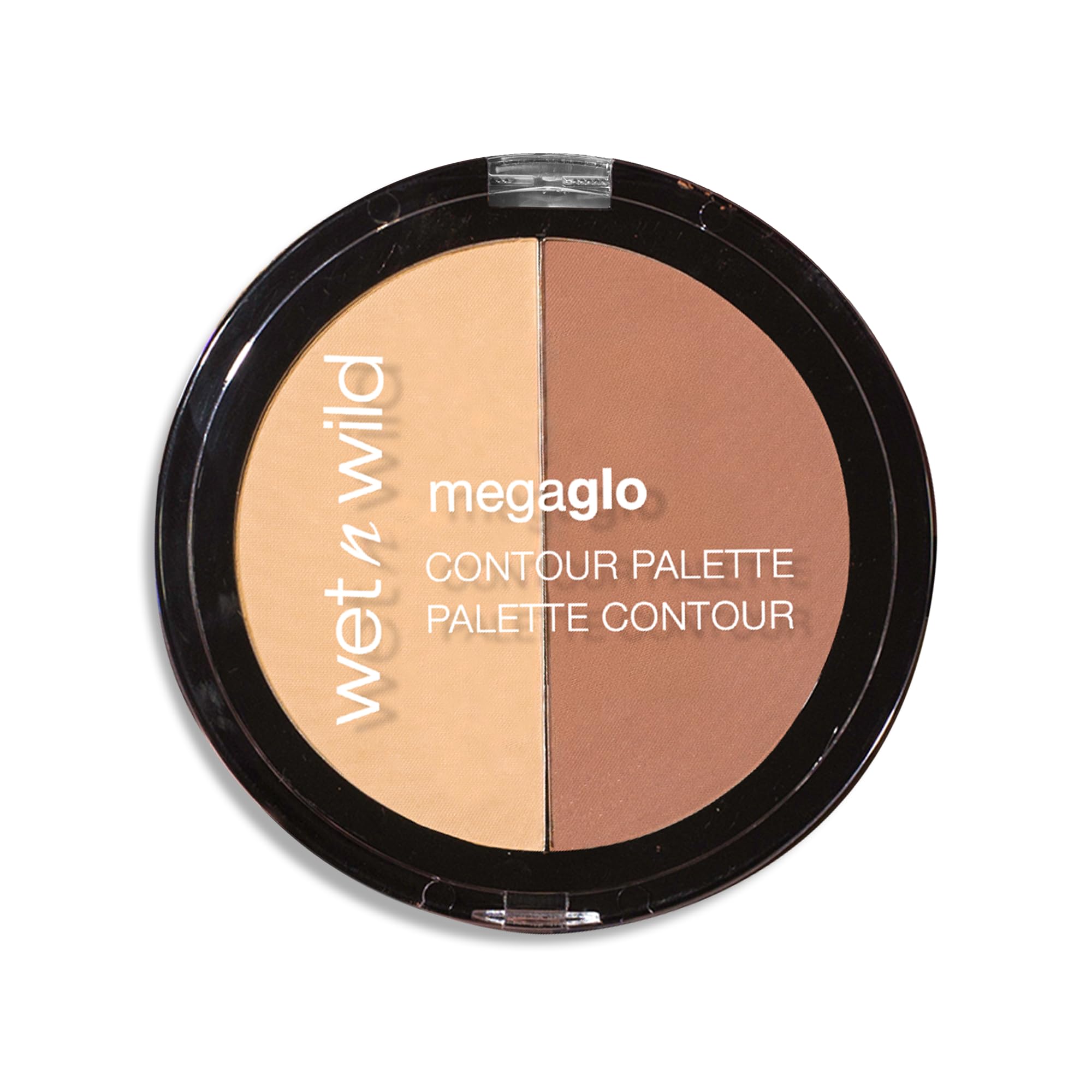 Wet n Wild, MegaGlo Contouring Palette, Contouring Powder Duo, with Blendable and Buildable Formula, for a Flawlessly Sculpted Face, Dulce De Leche
