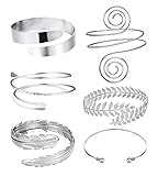 RIOSO 6 Pieces Arm Cuff Upper Arm Band Cuff