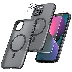 TAURI [5 in 1 Magnetic Case for iPhone 13 [Military