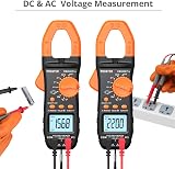 Proster Clamp Meter TRMS 6000 Counts 800A 600V Auto Range NCV Backlit view 5