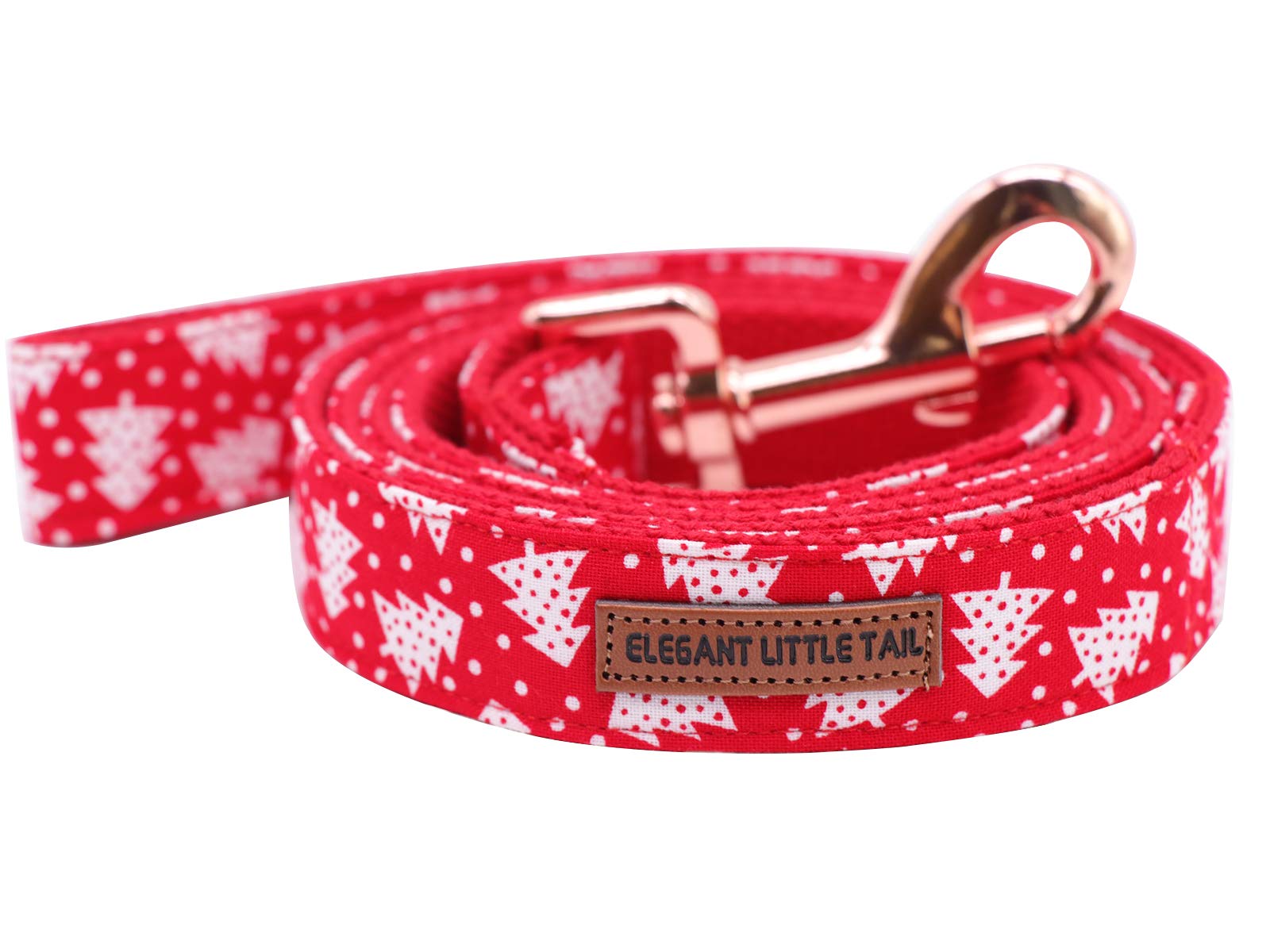 Elegant little tail Dog Leash, Strong and Durable Traditional Style Leash, Webbing Dog Leashs, Soft Walking Leash for Small Medium Large Dogs and Cats