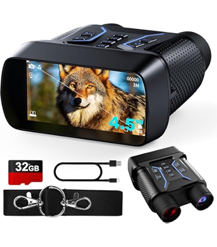 Amazon.com: Night Vision Goggles, 4K Night Vision Binoculars 3.2