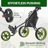 Caddytek CaddyLite 11.5 V3 Golf Push Cart 3 Wheel Lightweight Foldable view 4