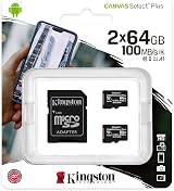 Kingston Canvas Select Plus microSD Card 64GB 2 Pack with SD Adapter Class 10 view 3
