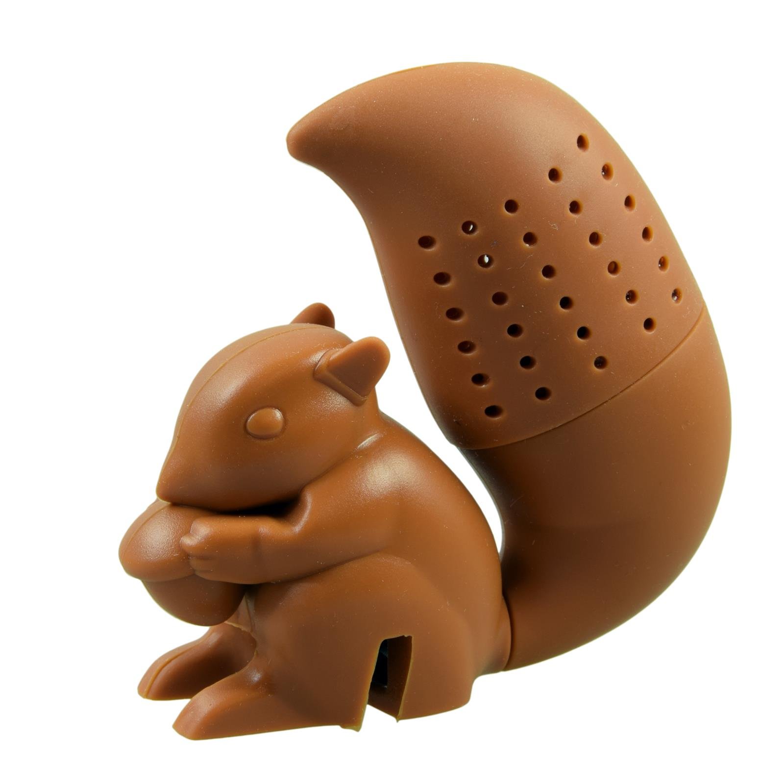 PhoneNatic Animal Squirrel - Brown - Silicone Tea Infuser (BPA-Free) for Loose Tea Infuser