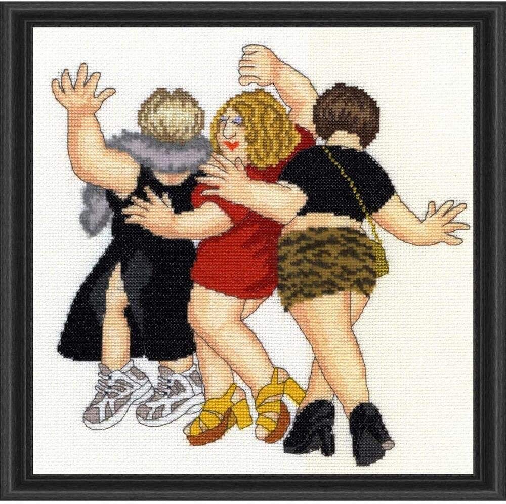 Bothy Threads Beryl Cooking - Girl Night Out - Cross Stitch Set