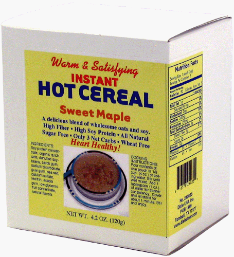Dixie Carb Counters Sweet Maple Instant Hot Cereal