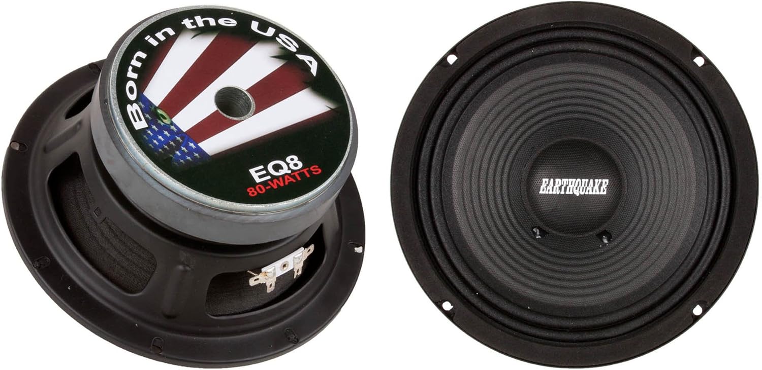 Earthquake Sound PREQ84 8inch 4Ohm Cloth Surround