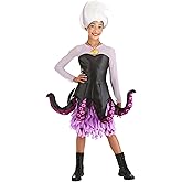 Disney's The Little Mermaid Ursula Costume for Tween Girls | Gitls Ursula Costume Dress With Tentacles