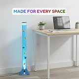 Straame 90cm Bubble Fish Lamp with Colour Changing LED Light Blue Base view 7