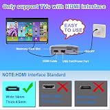 YRPRSODF TV Game Console 100+ Games 2.4G Wireless Gamepad HD Output view 5