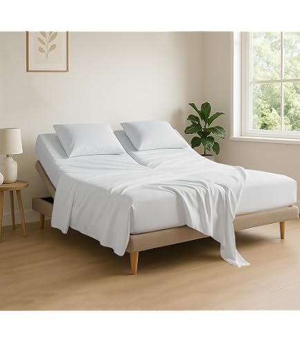 Amazon.com: Flex Head King Sheets Sets for Adjustable Beds-Top