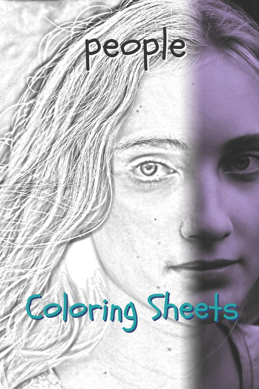 Amazon Com People Coloring Sheets 30 People Drawings Coloring Sheets Adults Relaxation Coloring Book For Kids For Girls Volume 9 9781797941356 Books Coloring Books