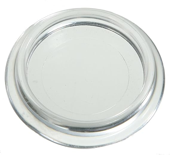 30 mm Möbeluntersetzer durchsichtig rund Ø 30 mm innen - 8 Stück Möbelgleiter glasklar