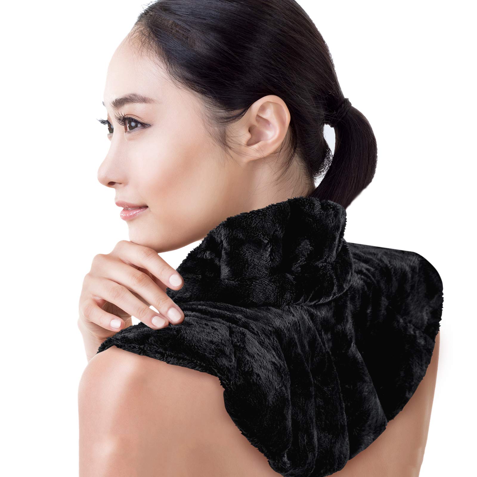 Heating Pad for Neck and Shoulders Microwavable Weighted Heat Therapy