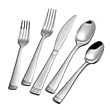 KINGSTONE Silverware Set 30 Piece Flatware Set for