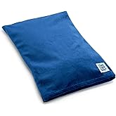 Microwave Heating Pad (with Removable Cover) – Weighted Microwavable Moist Heat Therapy Pad for Back, Neck, Shoulders, and Cramps – Portable, Reusable Cold or Warm Compress, 10" x 7", 2.5lbs