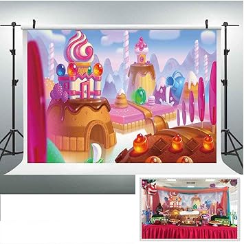 Chocolate Ice Cream Wonderland Backdrops For Amazon In Electronics