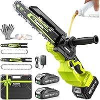 Mini Cordless Chainsaw 8" & 6" Bars