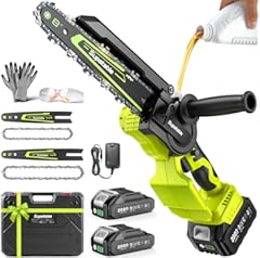 Mini Cordless Chainsaw 8" & 6" Bars