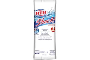 HTH 52017 Shock Treatment Swimming Pool Chlorine Cleaner, 13.3 oz, Regular