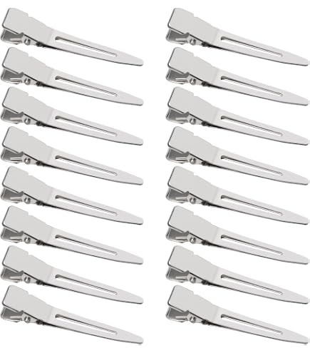 Amazon.com : 100 Packs Assorted Color Alligator Curl Clips  display picture 1