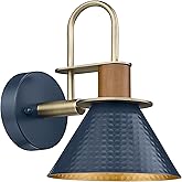 HWH Rustic Wall Sconces, Industrial Sconce Wall Lighting Indoor Wall Lamp, 1-Light Barn Vanity Light for Bathroom Bedroom Bed