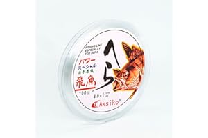 AKSIKO Clear Fishing Line, 110 Yard Nylon Fishing Wire String, [2024 Upgrade] Clear Beading String for Hanging Decorations DIY String Cord