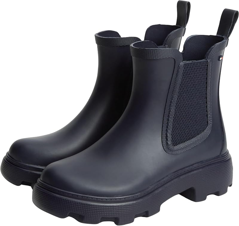 Femme Rubber Flag Cleated Rainboot Fw0fw09387 Bottes de Pluie, Blue (Space Blue), 39 EU