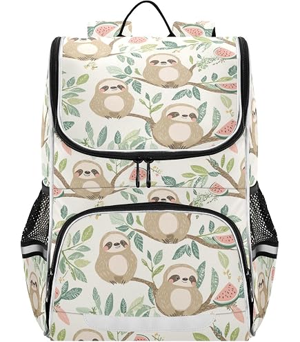 Amazon.com: pnyoin Sloth Kids Backpack Set with Lunch Bag for Girls Boys School Kids Lightweight Daypack Bookbag and Lunchbox Bag Set : Clothing, Shoes & Jewelry