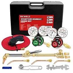 RX WELD Medium Duty Oxy Acetylene Torch Kit with