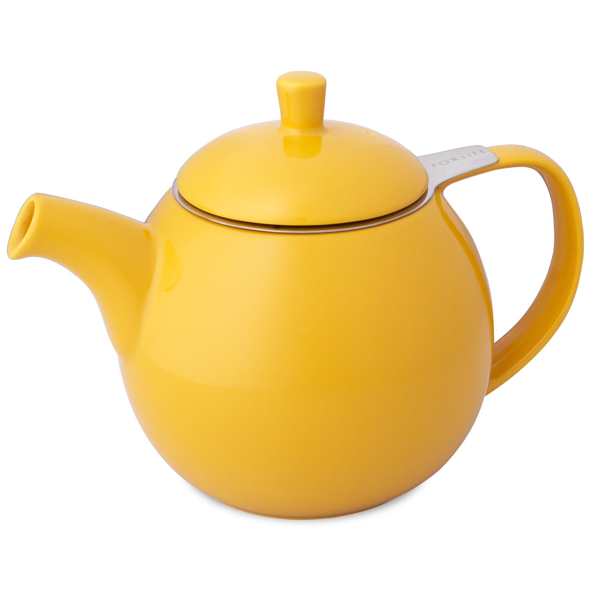 Forlife 524257 Teapot, Ceramic, Mandarin