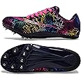 DKHHN Men's Spikes Track and Field Shoes Outdoor Sprint Racing Running Jumping Traning Cleats