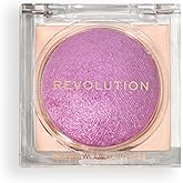Revolution Beam Bright Blush, Lick of Lilac Purple | Blendable &amp; Buildable Face Powder Blush, Luminous Finish for Radiant Cheeks, Vegan &amp; Cruelty-Free, 0.09 oz