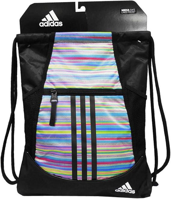 Amazon Co Jp Adidas アディダス ジムバッグ ジュニア メンズ レディース ジムサック ナップサック スポーツバッグ カラーn 服 ファッション小物