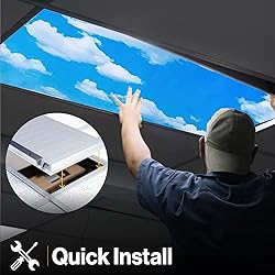 Superyofo 6Pack 2 * 2FT 4800LM LED Flat Panel