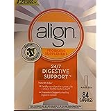Align Daily Probiotic Supplement Capsules, White, 84 Count