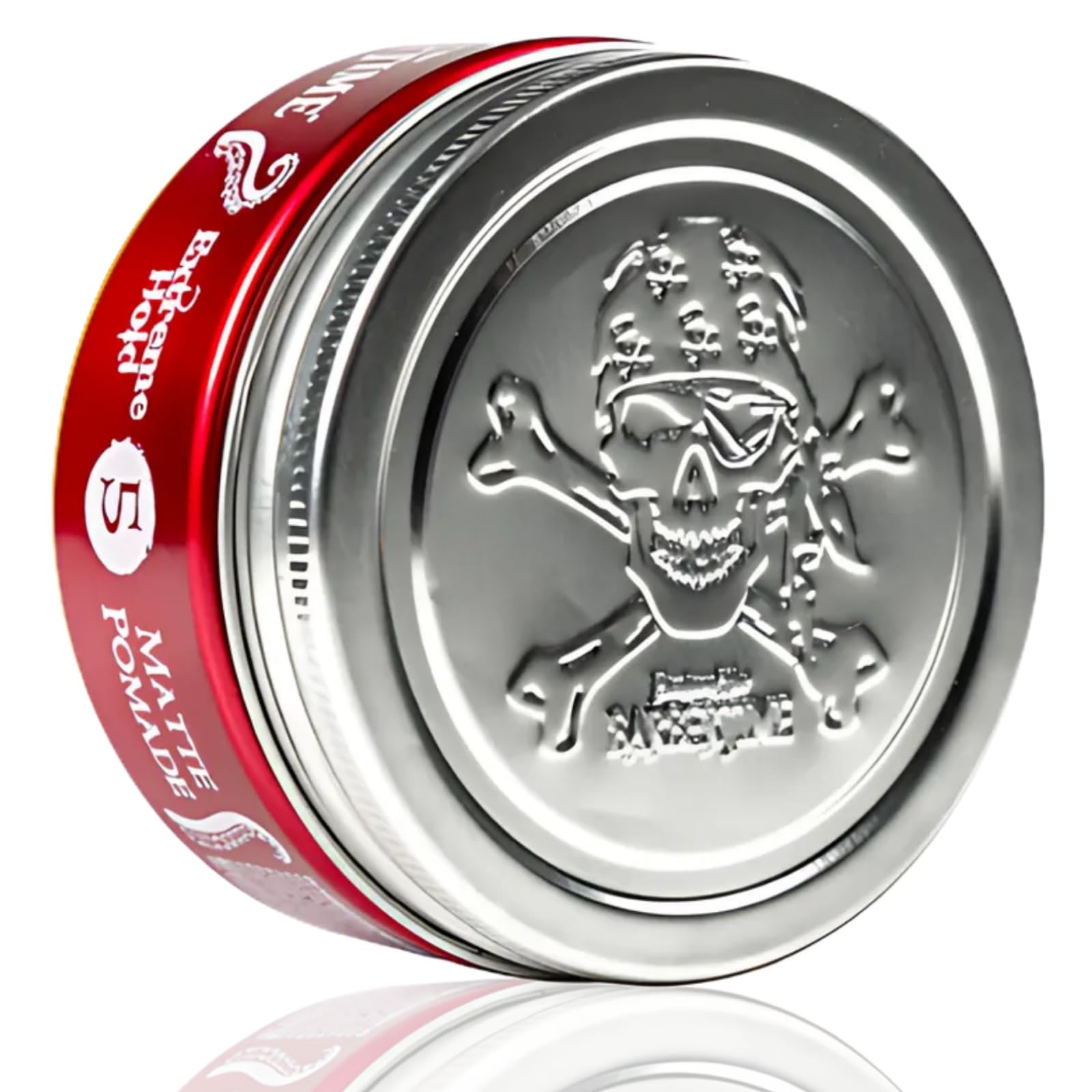 BARBERTIME Hair Styling Matte Clay Wax No5 | Matte Clay Pomade Texture | Natural Messy Look Extreme Hold 150 ml