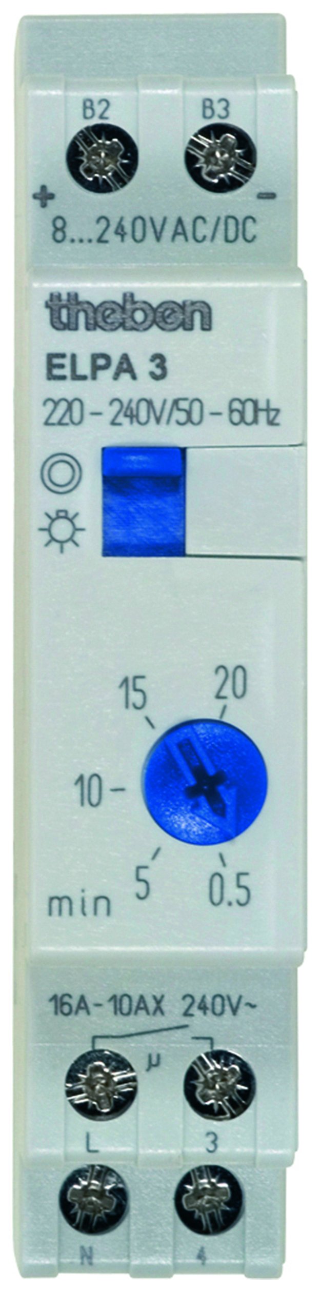 Theben 0030002 Staircase Lighting Timer, ELPA 3