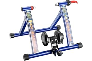 RAD Cycle Products Max Racer PRO 7 Levels of with Smooth Magnetic Resistance Bicycle Trainer Allows You to Work Out with Your Bike