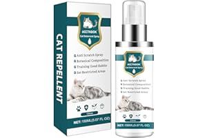 Acctndok Enhanced Cat Deterrent Spray, Natural Safe Cat Repellent Indoor and Outdoor, Effective Cat Scratch Deterrent Training Aid for Furniture, Sofas, Rugs, Curtain Protection (Circus)