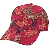 Pastel Cornflowers Floral Baseball Cap Dad Hats All-Over Print Fashion Accessory 100% Polyester Adjusts to Fit Most
