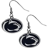 NCAA Siskiyou Sports Womens Penn State Nittany Lions Chrome Dangle Earrings One Size Team Colors
