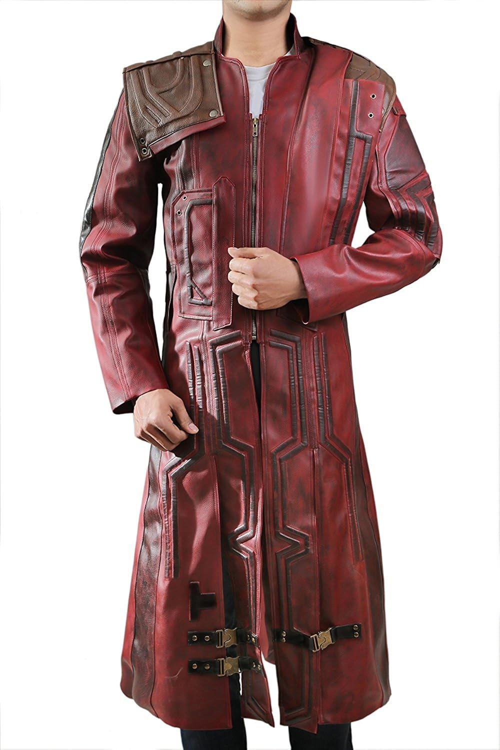 red trench coat amazon