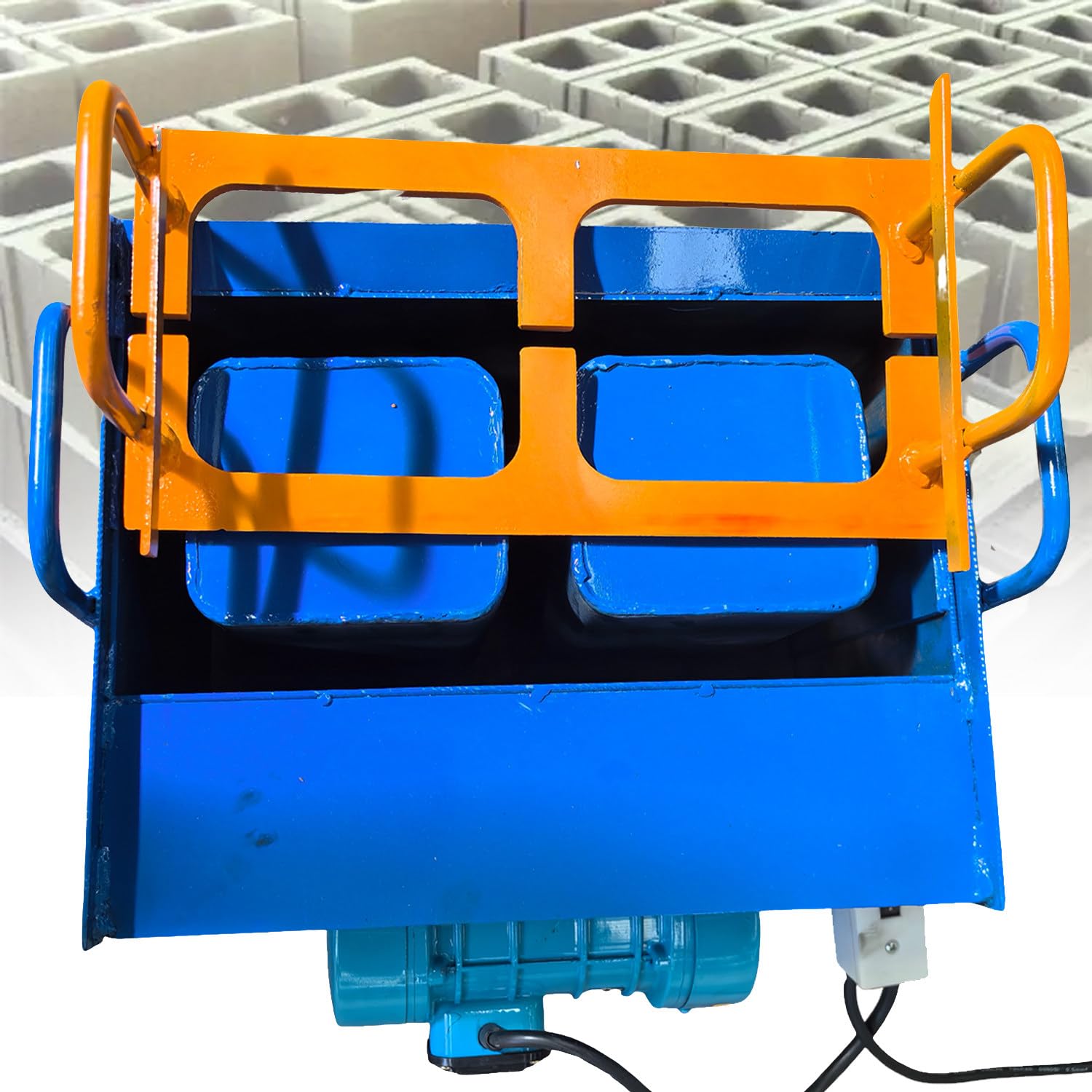 Cement Block Forming Machine, Brick Making